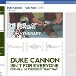 Duke Cannon facebook page