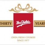 Mrs. Fields Cookies anniversary logo