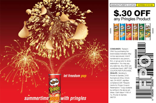 Pringles Summer FSI